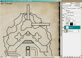 Figure 5.6 - Texture Placement and Masking (Mouse Over to Animate, Click to Enlarge Animation)